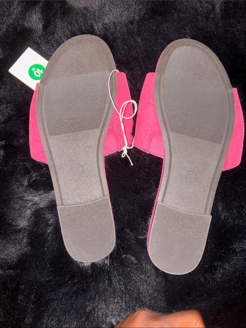a new day Hot Pink Slide Mules - Picture 3 of 3